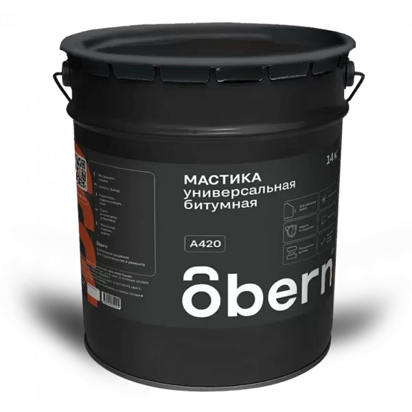 Obern Мастика битумная универсальная 20л 14 кг