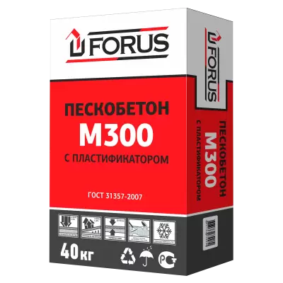 Пескобетон М-300 "Форус" 40кг