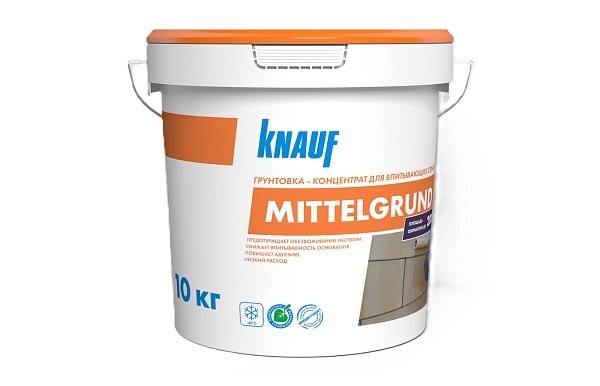 Грунтовка KNAUF Миттельгрунд 10л.